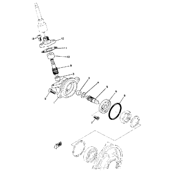 SPEEDOMETER GEAR UNIT