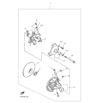 ALTERNATE CLUTCH REPAIR KIT