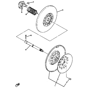 SECONDARY SHEAVE ET340TF - TG