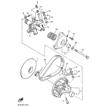 PRIMARY SHEAVE FOR MM600