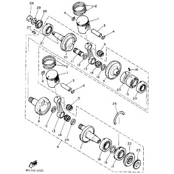 CRANKSHAFT - PISTON