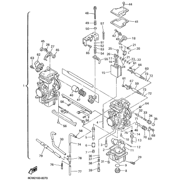 CARBURETOR FOR MM600