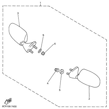 ALTERNATE MIRROR SET