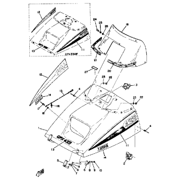 SHROUD GPX338F - GPX433F