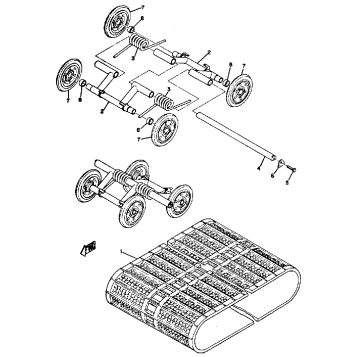 TRACK - SUSPENSION WHEEL