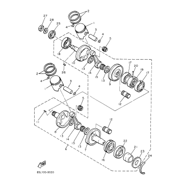CRANKSHAFT PISTON