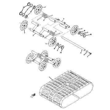 TRACK SUSPENSION WHEEL