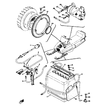 ELECTRIC STARTER UNIT SL292C