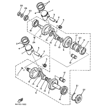 CRANKSHAFT - PISTON