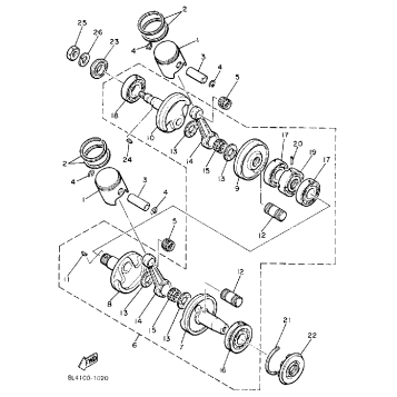 CRANKSHAFT - PISTON