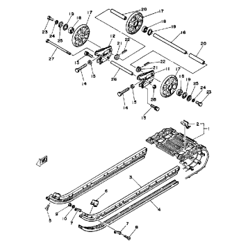 TRACK SUSPENSION 1 EC540C