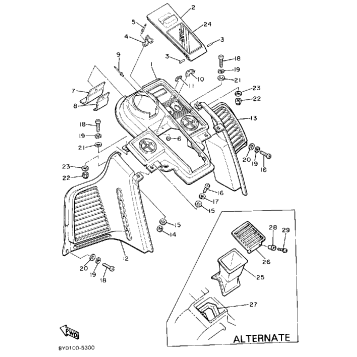 INSTRUMENT PANEL SR540J