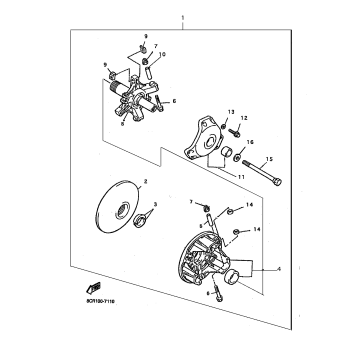 ALTERNATE CLUTCH REPAIR KIT