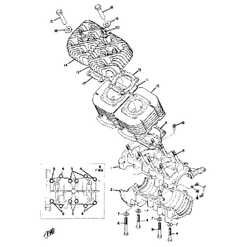 CRANKCASE - CYLINDER
