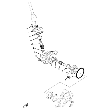 SPEEDOMETER GEAR UNIT