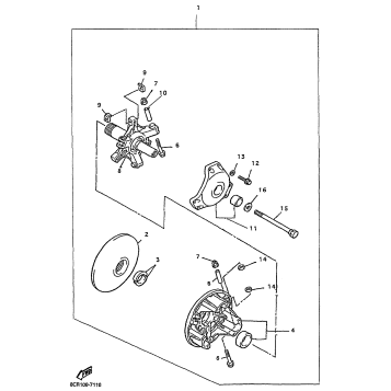 ALTERNATE CLUTCH ASSEMBLY