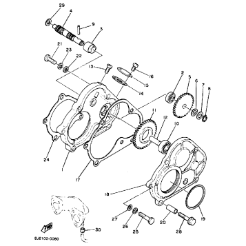 PUMP DRIVE - GEAR ET340TJ