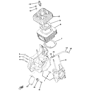 CRANKCASE - CYLINDER