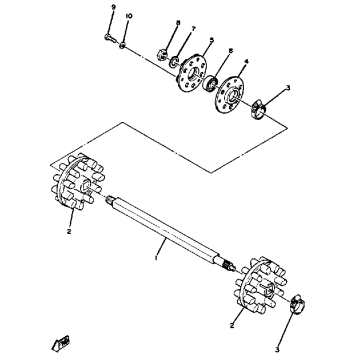 TRACK DRIVE 1 ET340TF - TG
