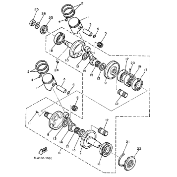 CRANKSHAFT - PISTON