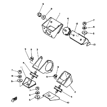 ENGINE BRACKET EC540D