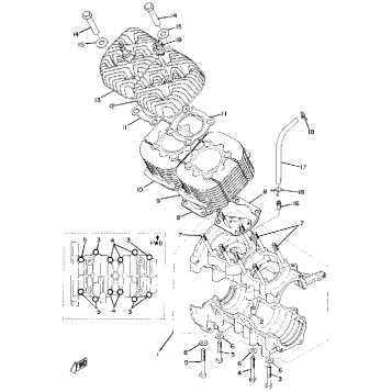 CRANKCASE - CYLINDER