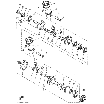 CRANKSHAFT - PISTON