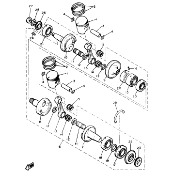 CRANKSHAFT - PISTON