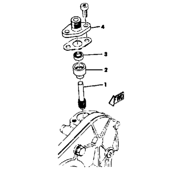 TACHOMETER GEAR UNIT