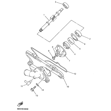 WATER PUMP FOR MM700