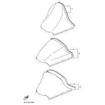 ALTERNATE WINDSHIELD