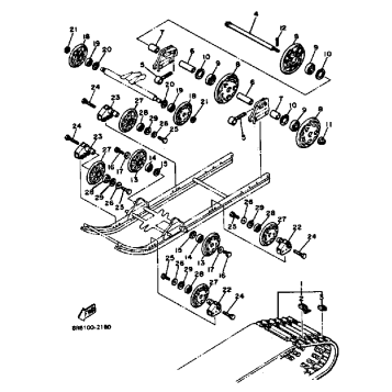 TRACK SUSPENSION 1 SR540F