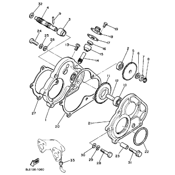 PUMP DRIVE - GEAR ET340TK