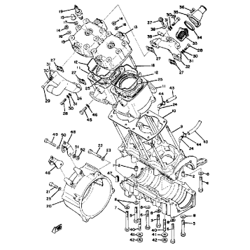 CRANKCASE - CYLINDER