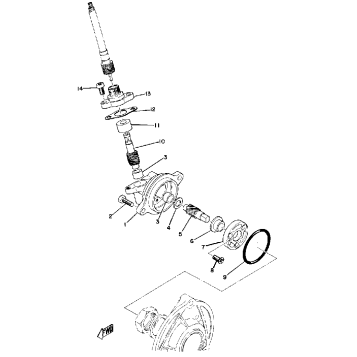 SPEEDOMETER GEAR UNIT