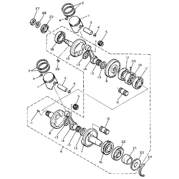 CRANKSHAFT PISTON