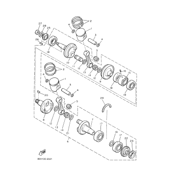 CRANKSHAFT - PISTON