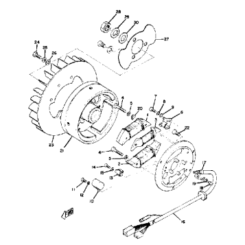 FLYWHEEL MAGNETO GP-292B