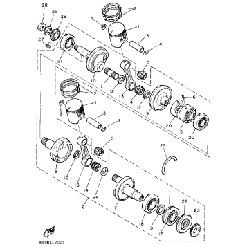 CRANKSHAFT PISTON