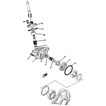 SPEEDOMETER GEAR UNIT