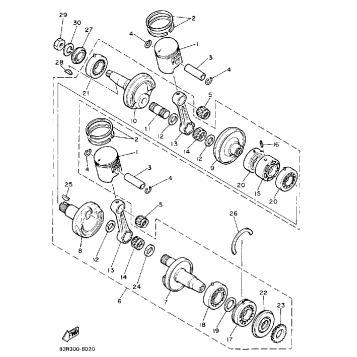 CRANKSHAFT - PISTON