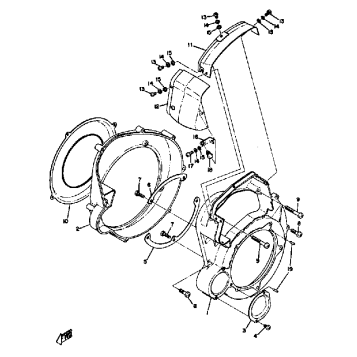 FAN CASE - AIR SHROUD SL292 - B