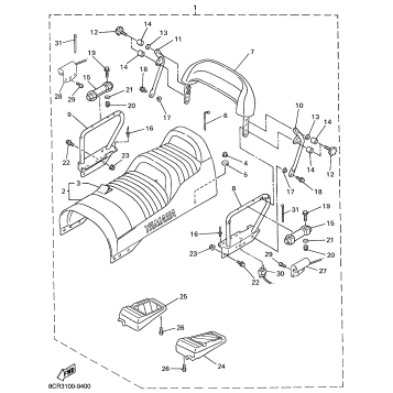 ALTERNATE SEMI DOUBLE SEAT