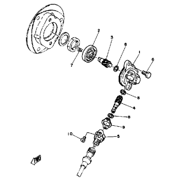 SPEEDOMETER - GEAR UNIT