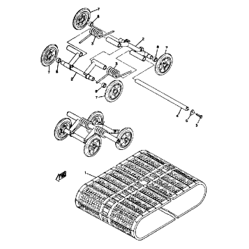 TRACK - SUSPENSION WHEEL