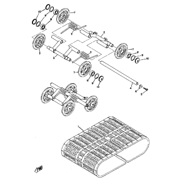TRACK - SUSPENSION WHEEL