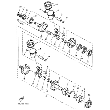 CRANKSHAFT - PISTON
