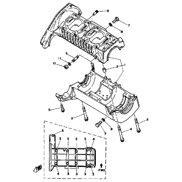 CRANKCASE EC540C - D
