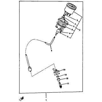 TACHOMETER ET250D - E