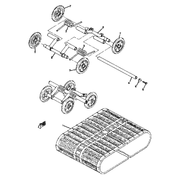 TRACK - SUSPENSION WHEEL